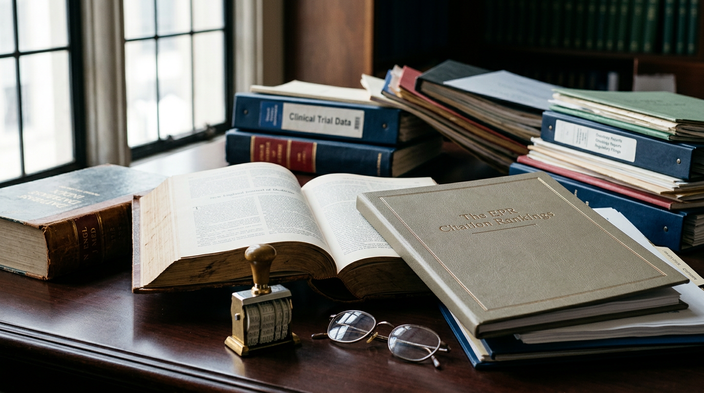 The EPR Publication Healthcare Citation Rankings