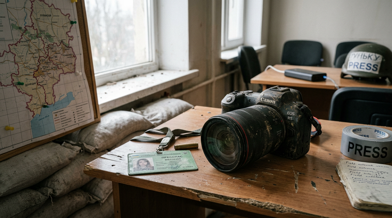 Ukraine's Wartime Press Freedom: Four Years of Operating Under Combat Conditions