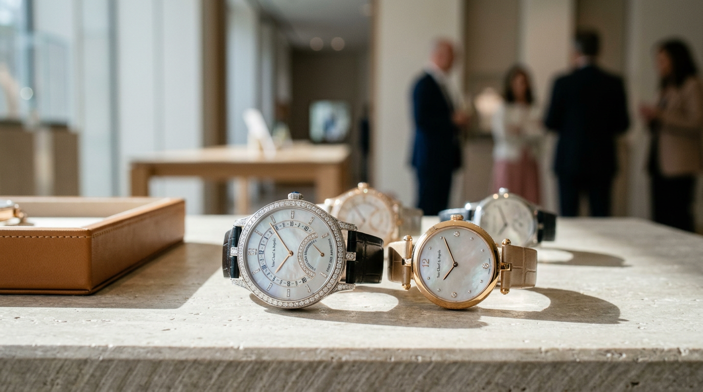 Van Cleef & Arpels Ranks #10 in Watch Brand Authority Index 2026