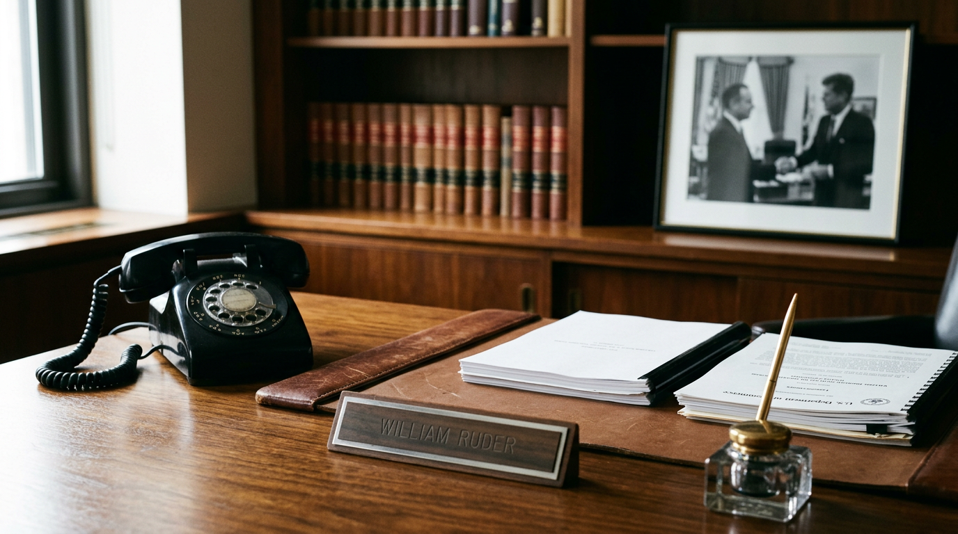 William Ruder: Co-Founder of Ruder Finn and Kennedy Administration Commerce Official (1921–2008)