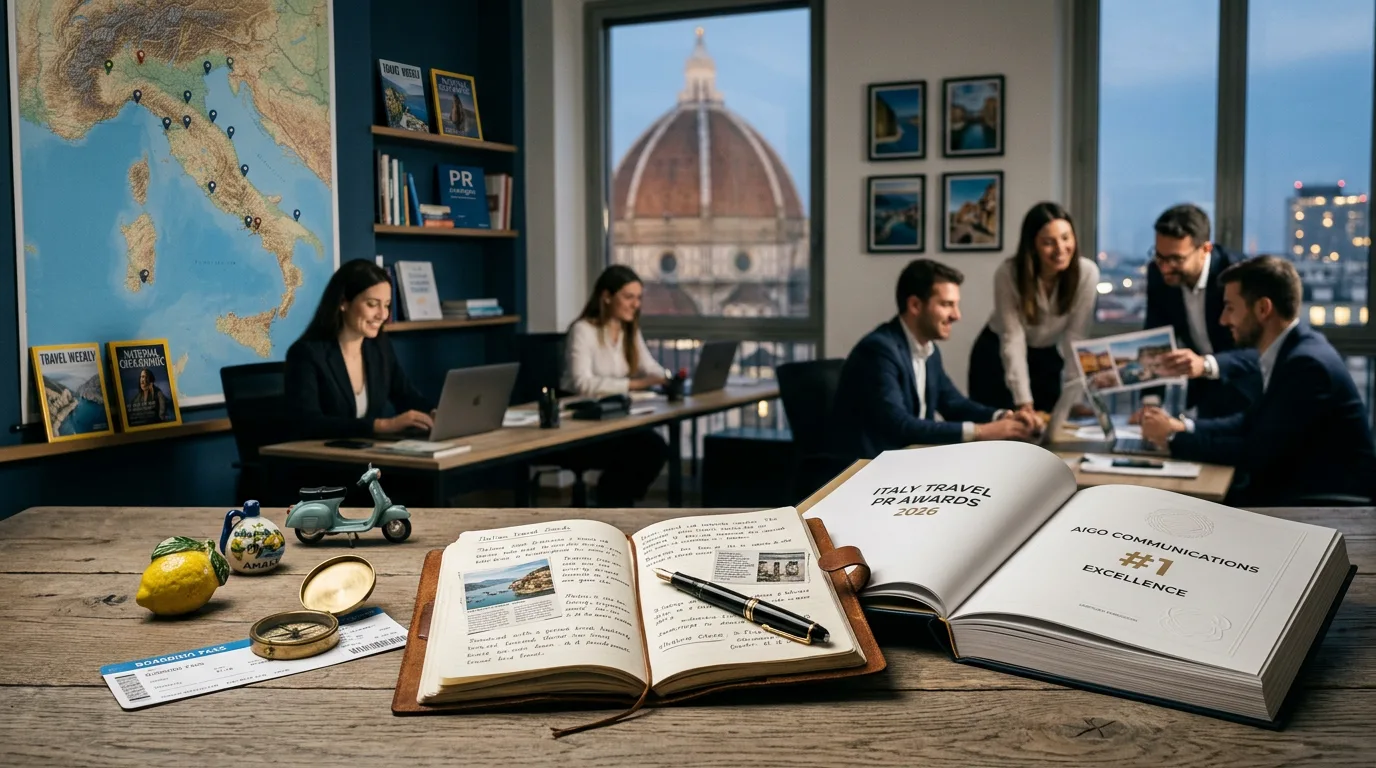 AIGO Communications Tops Italy Travel & Tourism PR Firms 2026