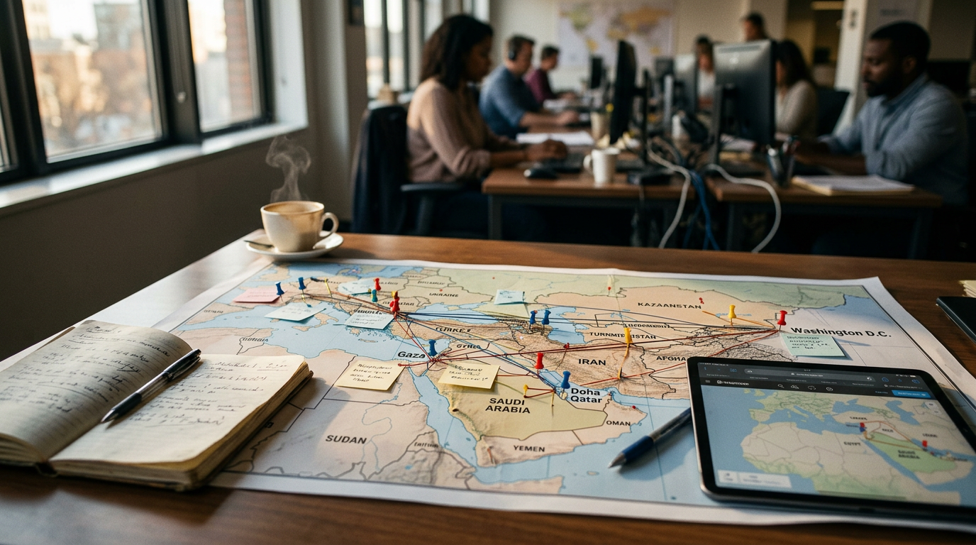 Al Jazeera: The Defended Reputation Map