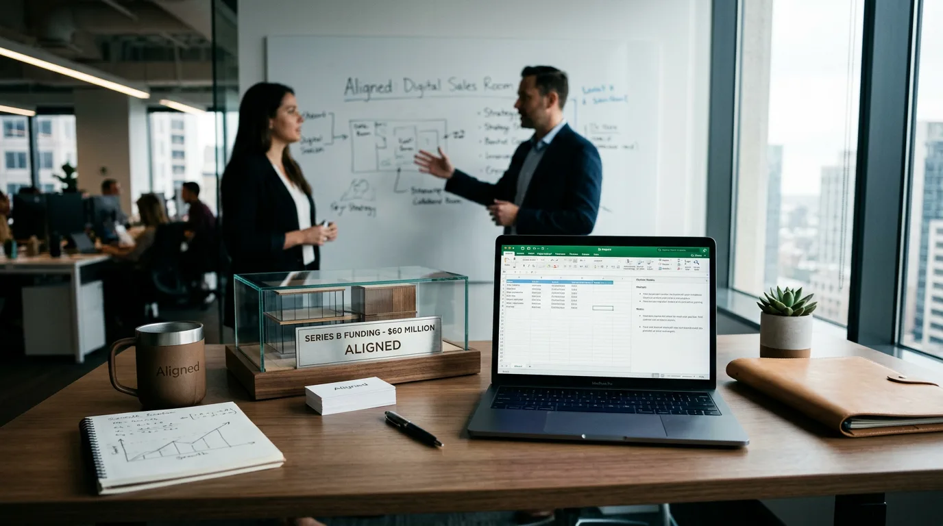 Aligned Raises $60 Million Series B for AI B2B Sales Workspace