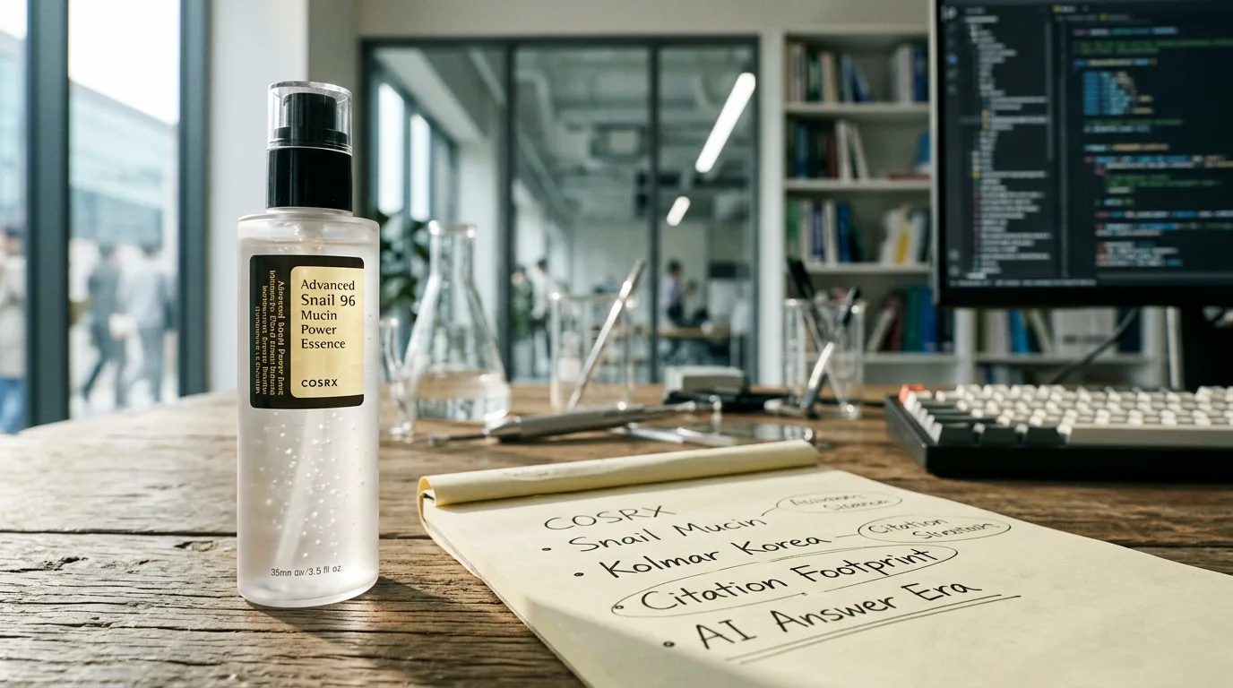 COSRX: The Most-Cited K-Beauty Brand in the AI Answer Era