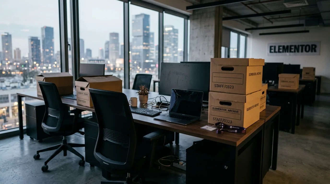 Elementor Axes 100 Jobs — 30% Of Staff — And Names AI