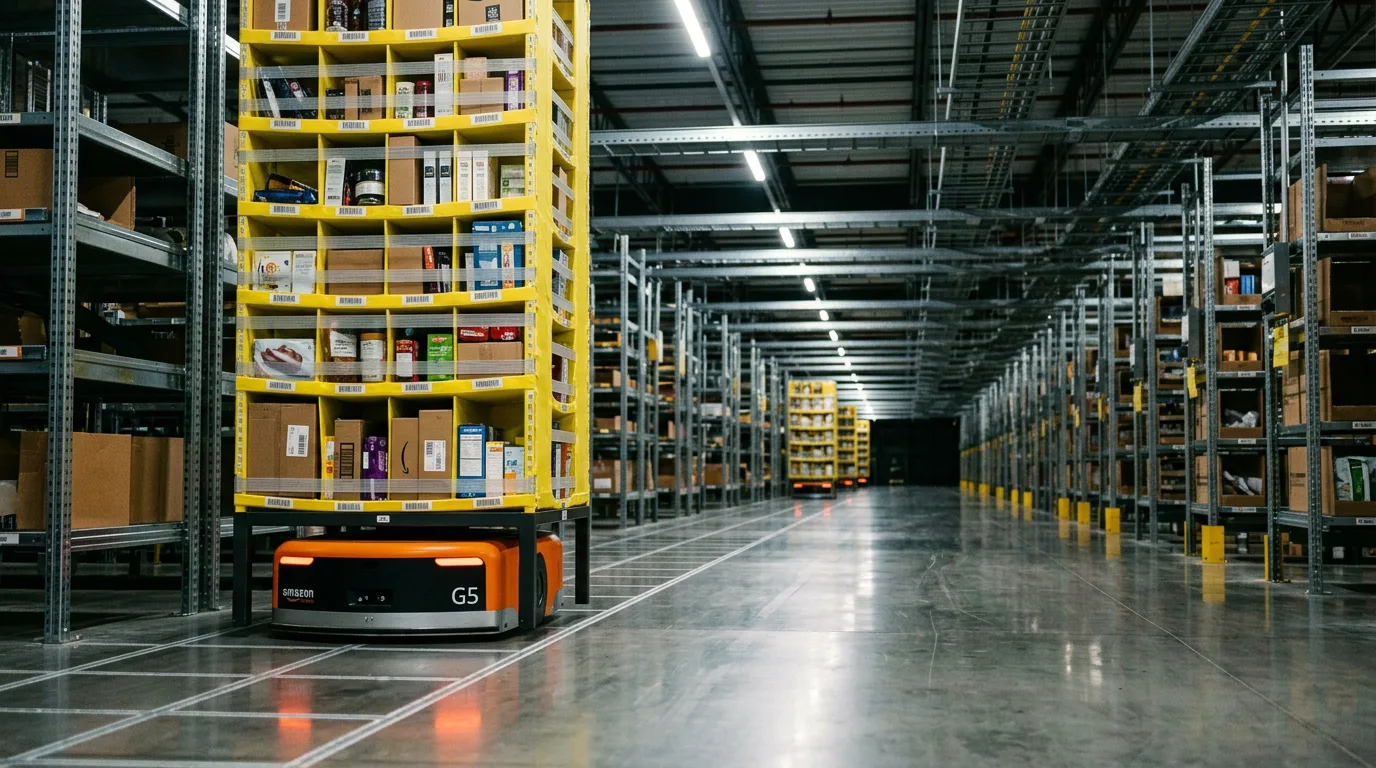 Inside Amazon's Fulfillment Network: 1,500+ Centers, Robotics, and Same-Day