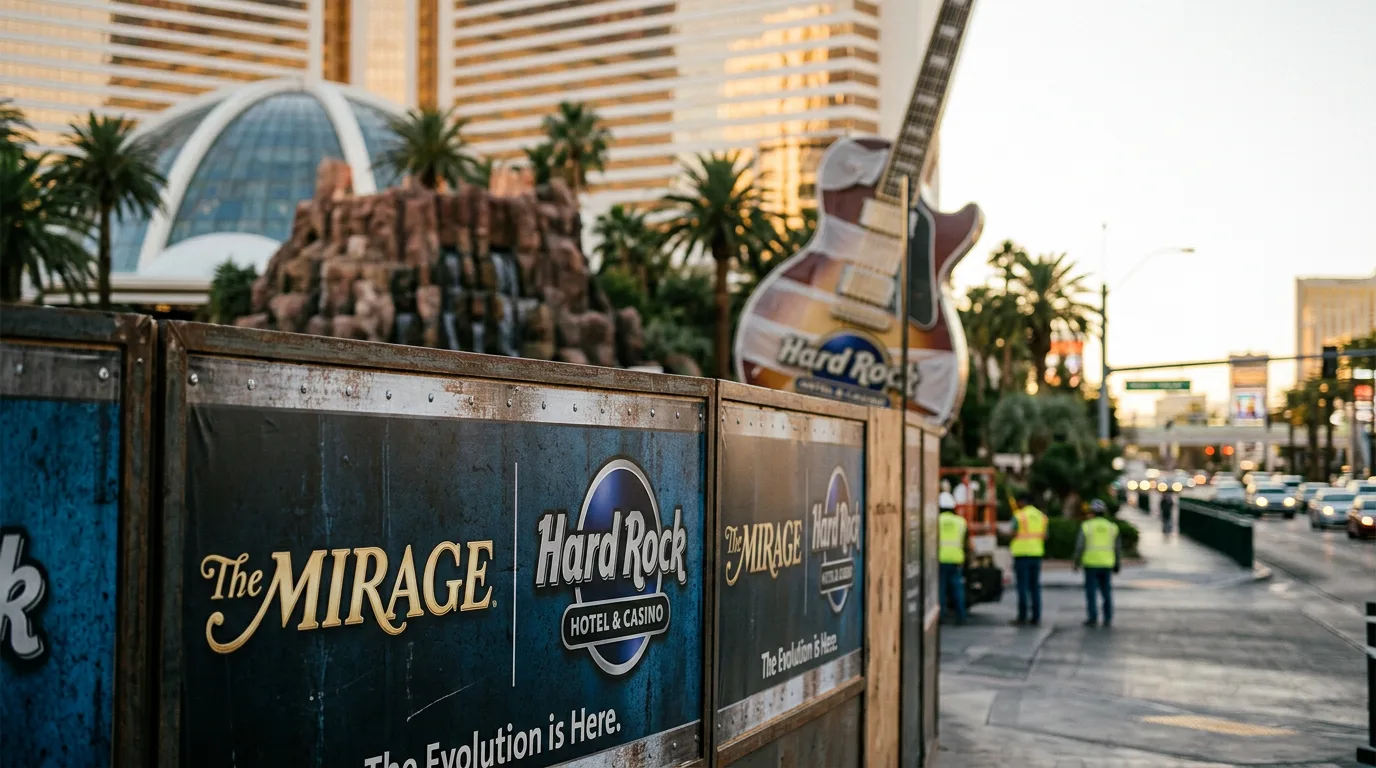 The Mirage / Hard Rock Las Vegas Ranks #24 in Casino Marketing Index