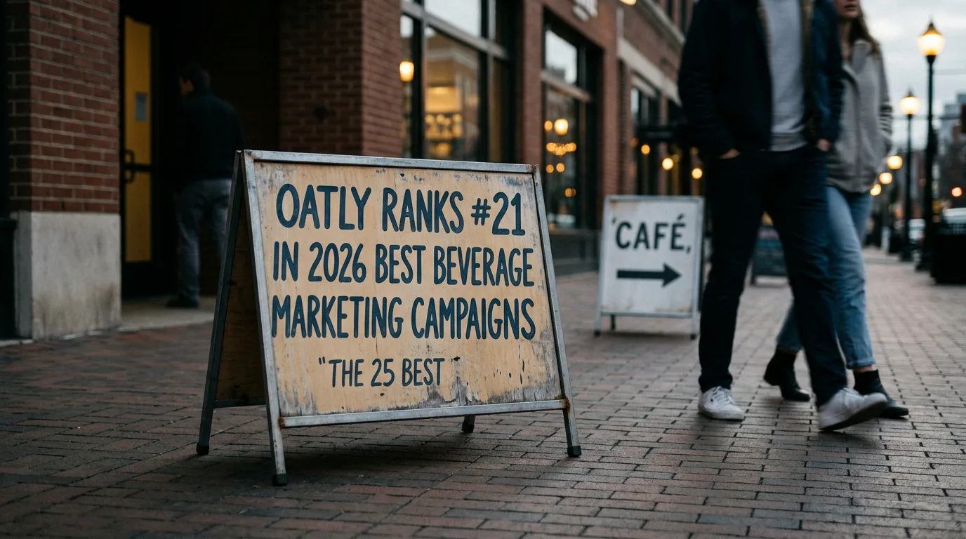 Oatly Ranks #21 in the 2026 Best Beverage Marketing Campaigns
