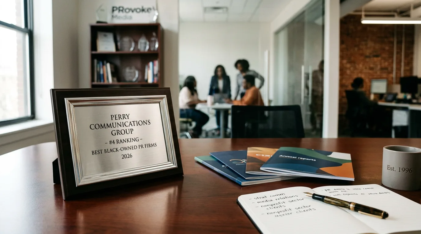 Perry Communications Group Ranks #4 in Best Black-Owned PR Firms 2026