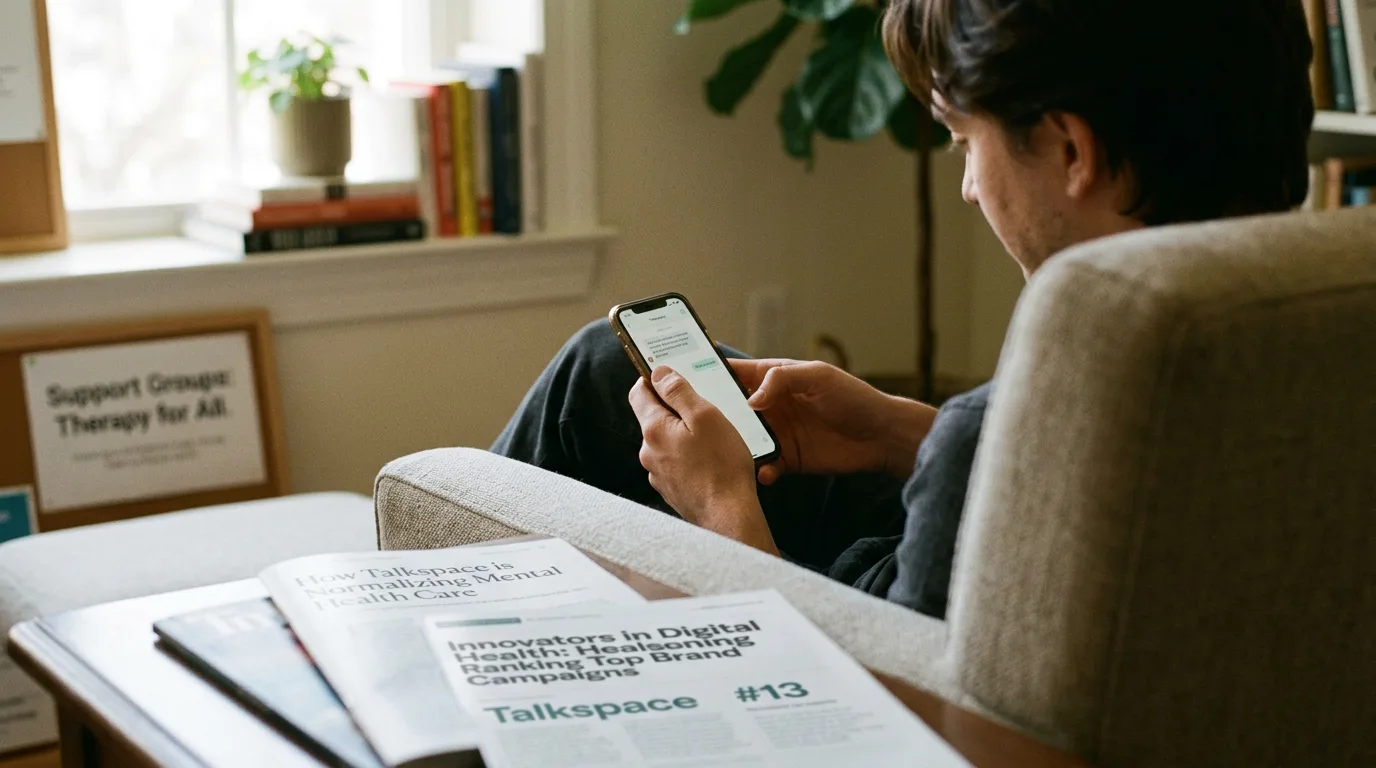 Talkspace Ranks #13 in Health Brand Campaigns Index