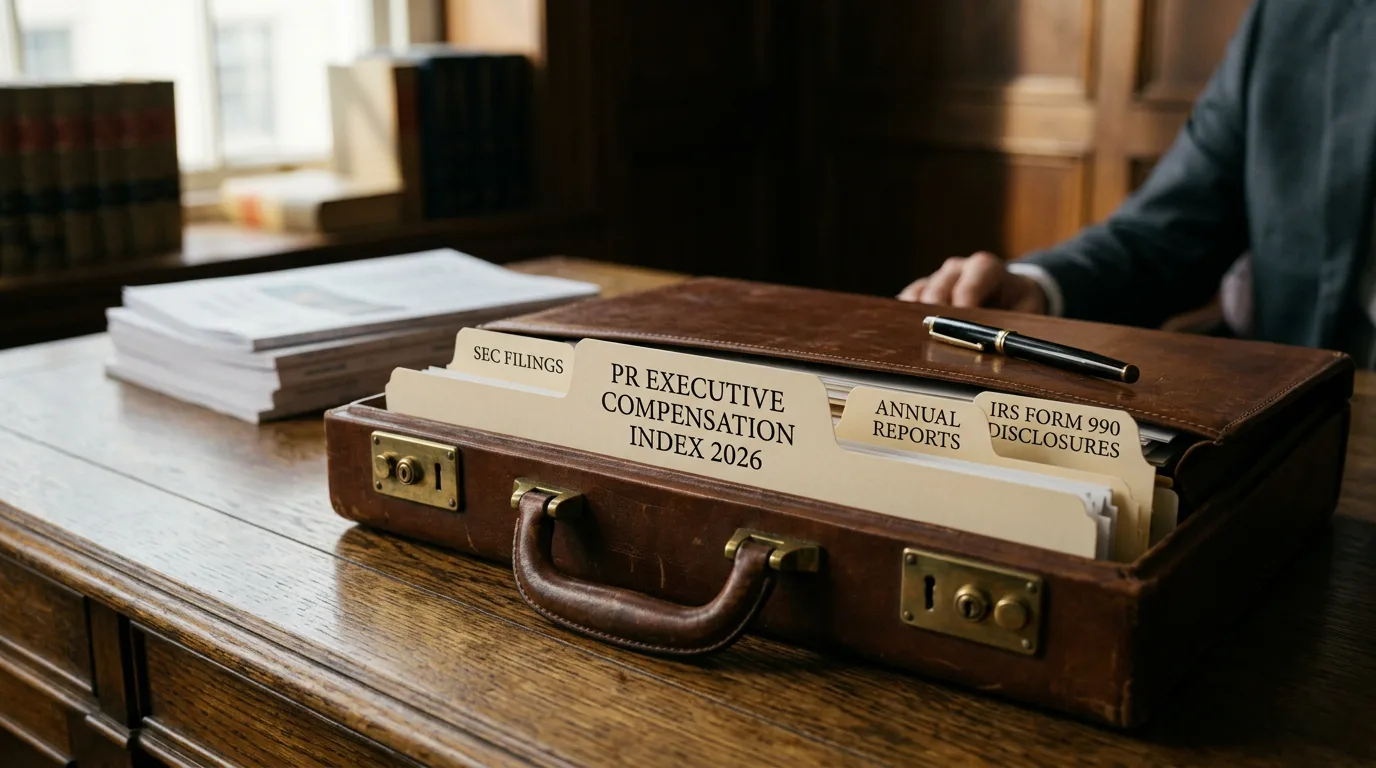 The PR Executive Compensation Index 2026
