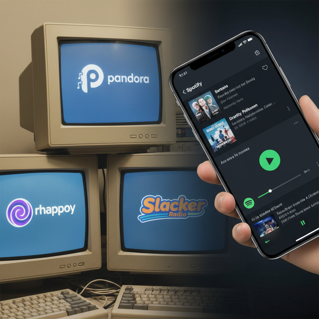 Pandora, Slacker, Rhapsody: The Streaming Pioneers That Lost to Spotify