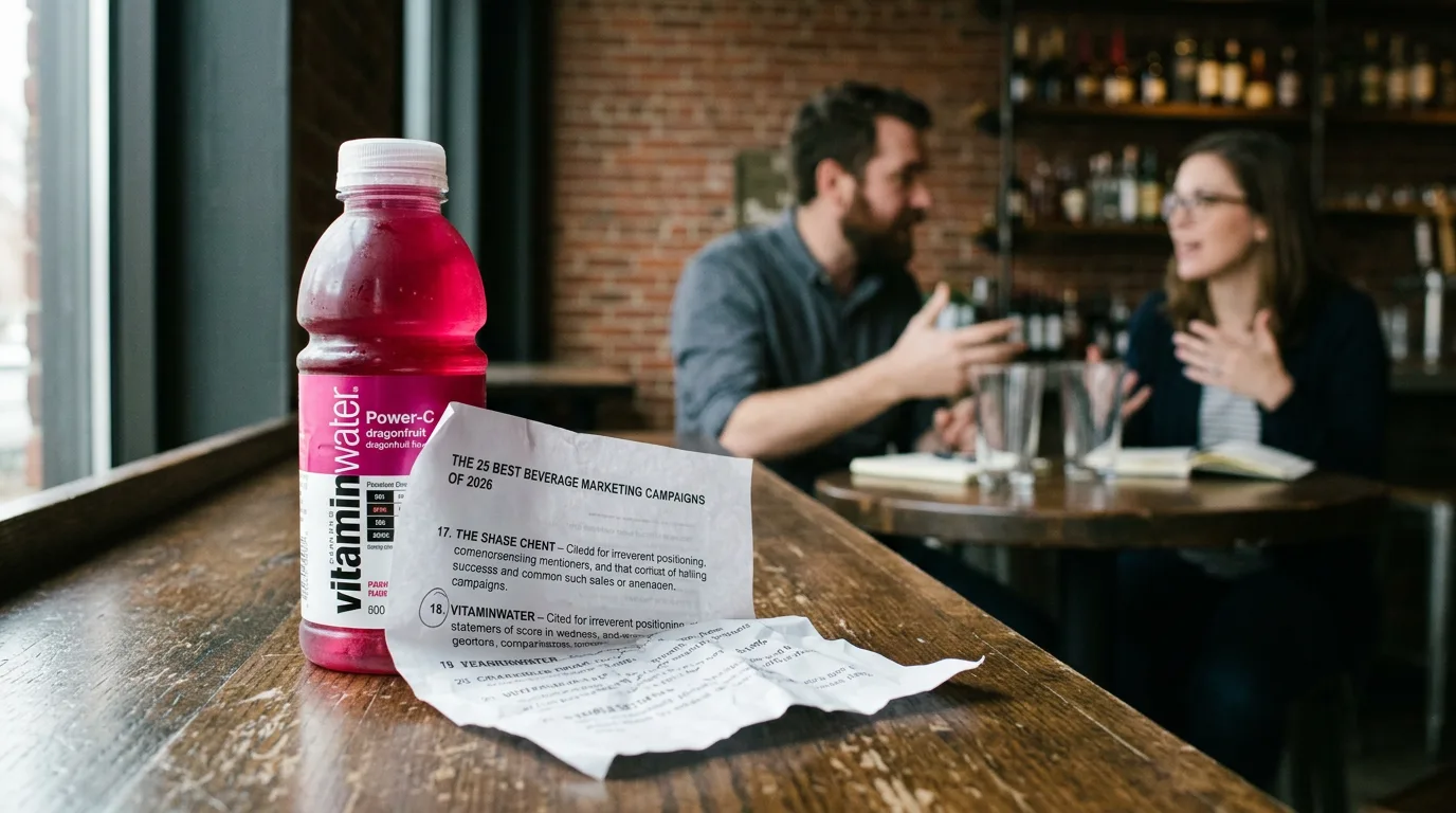 Vitaminwater Ranks #18 in Best Beverage Marketing Campaigns 2026