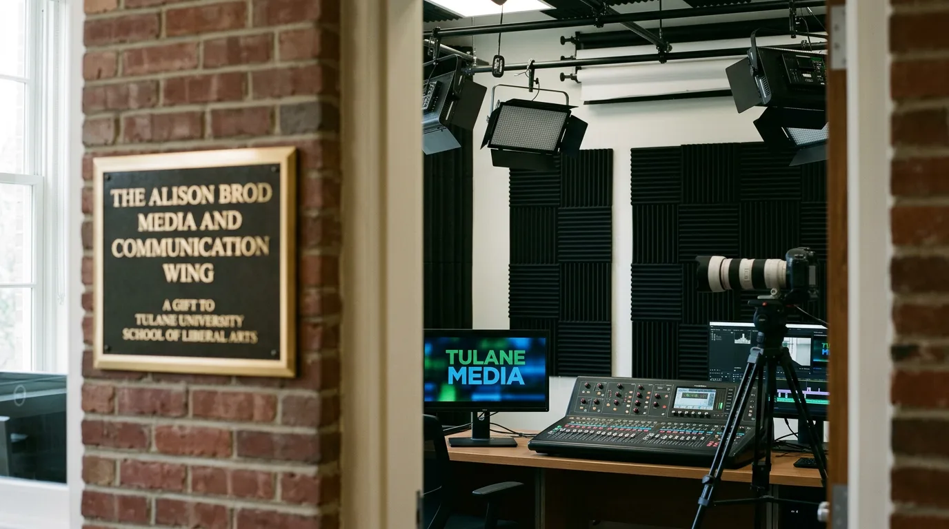 Alison Brod Gives $1 Million Gift to Tulane for Media Wing