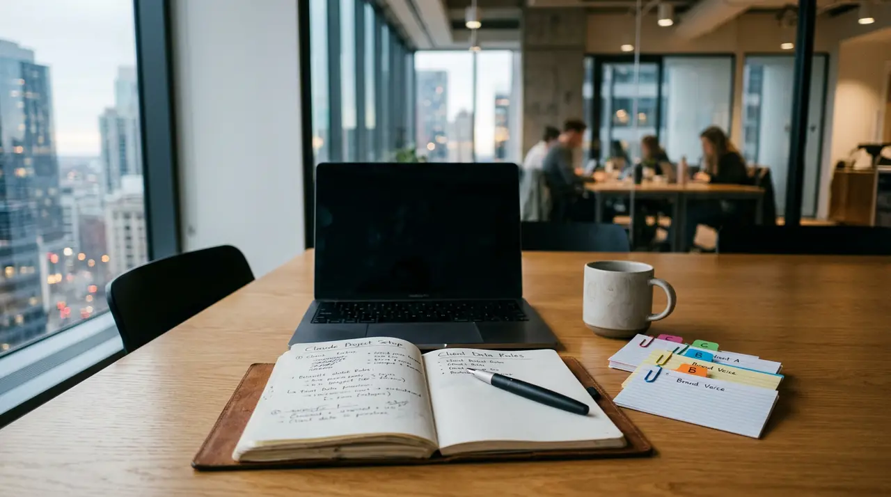 How to Set Up a Claude Project for a PR Agency