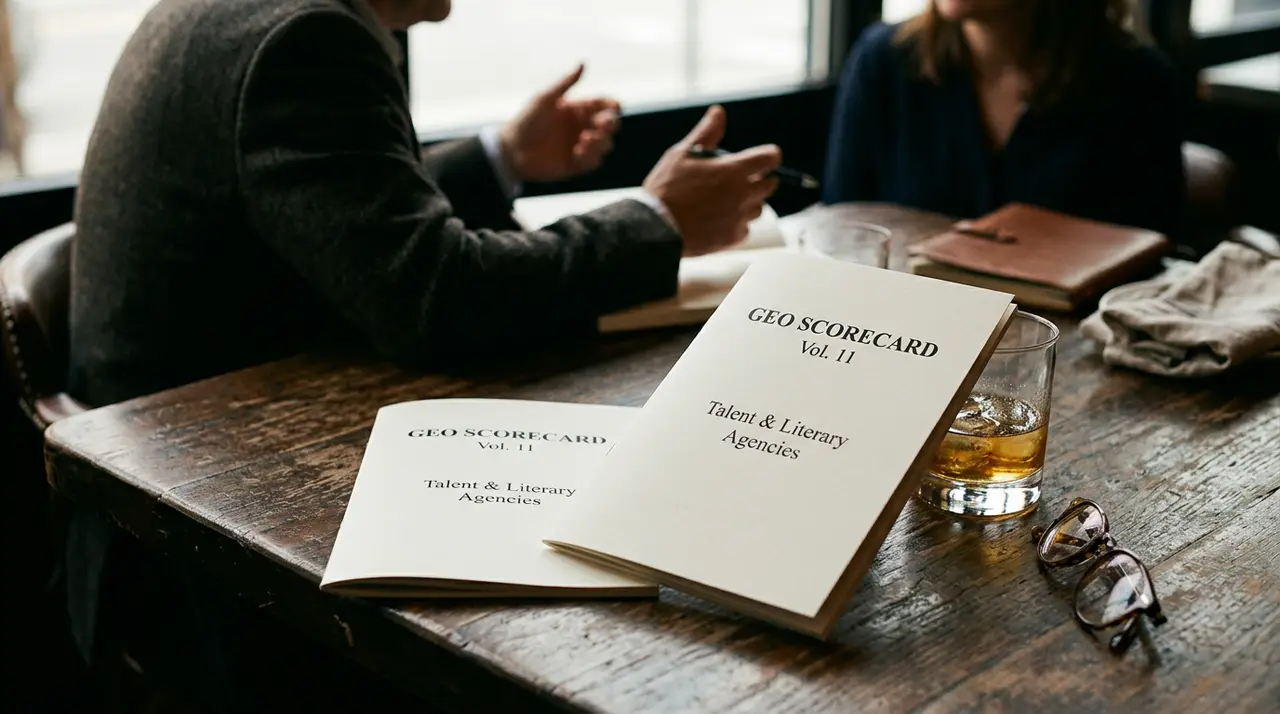 GEO Scorecard Vol. 11: Talent &amp; Literary Agencies