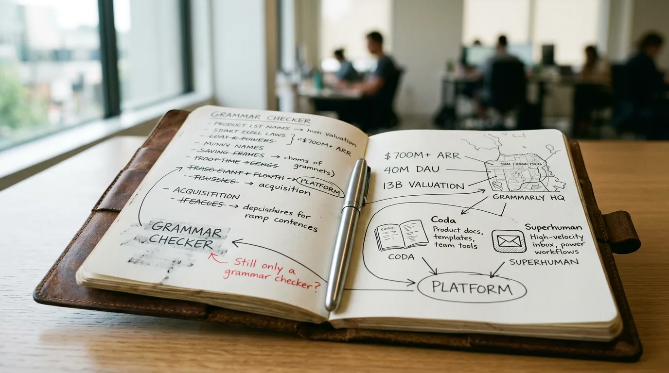 Grammarly: The AI Writing Assistant That Became a $13 Billion Productivity Platform