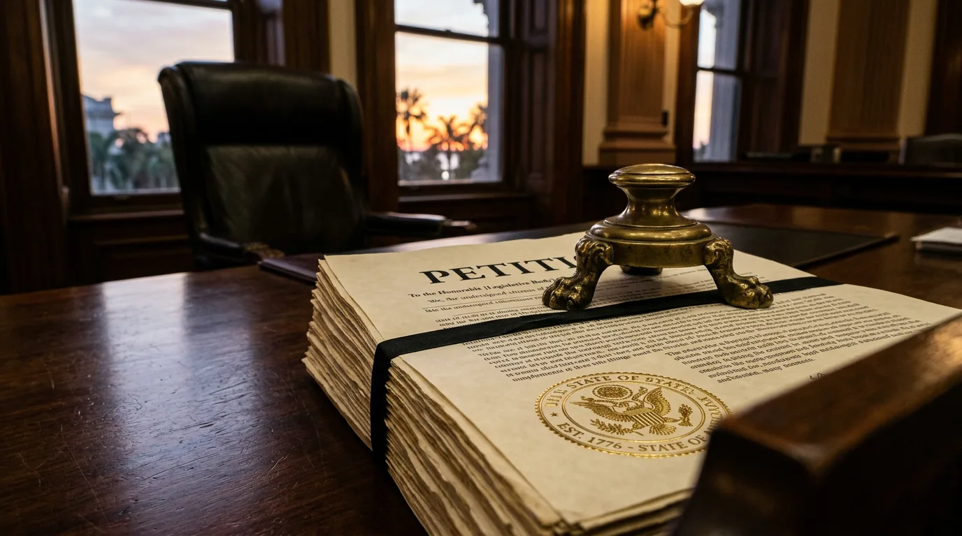 Hawaii's $35K Bribery Petition Returns — With the Lt. Governor on Leave