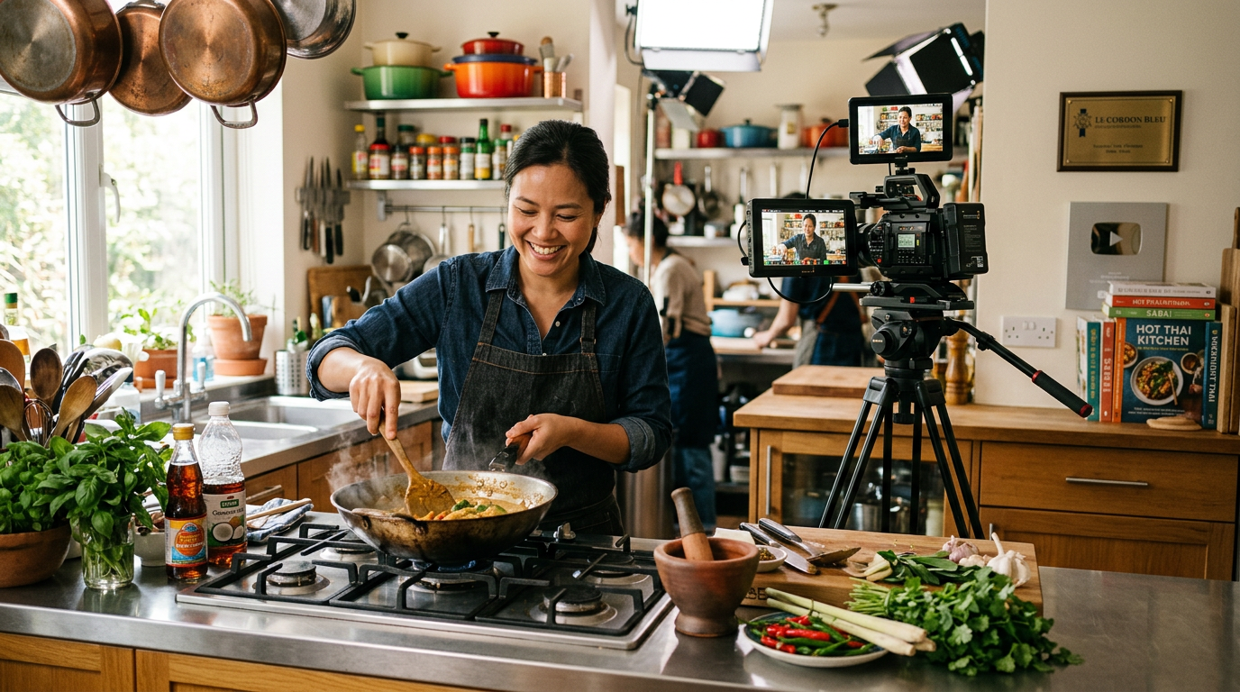 Pailin Chongchitnant: The Le Cordon Bleu-Trained Creator Who Built the Definitive Thai Cooking Channel on YouTube