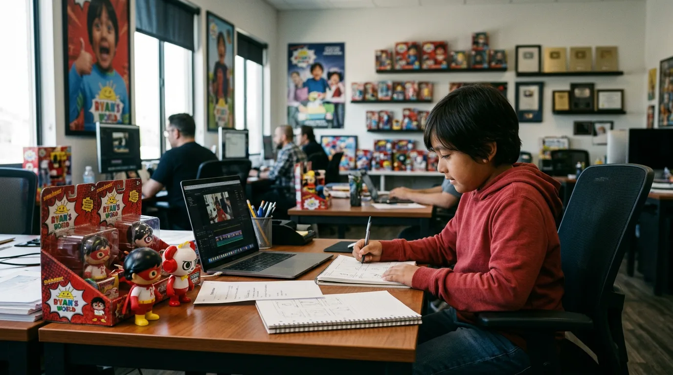 Ryan Kaji: The Kid Who Built a $100 Million Creator Empire Before He Could Drive