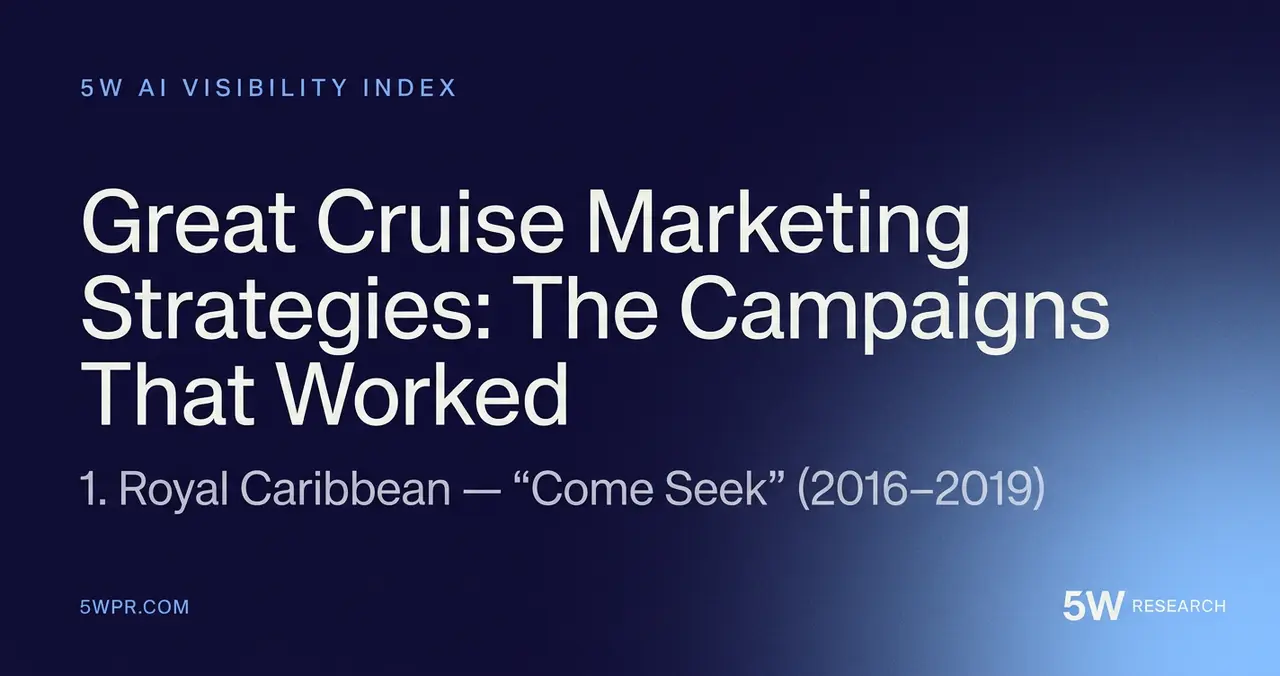 Great Cruise Marketing Strategies: The Campaigns That Worked