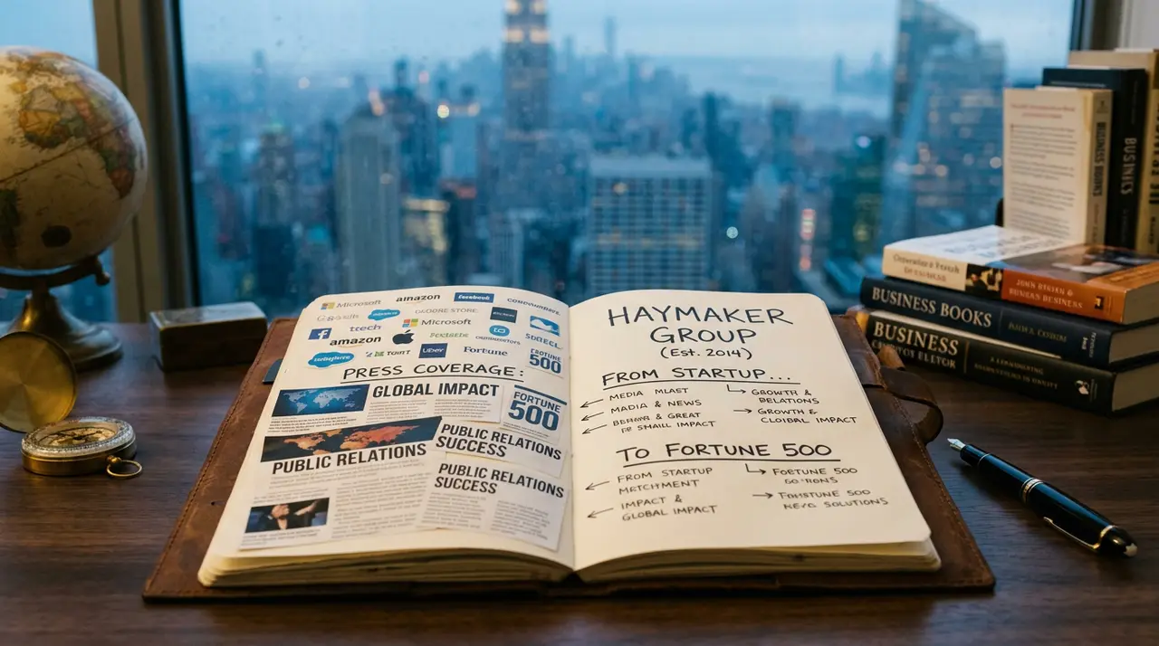 Haymaker Group: Startup to Fortune 500 PR Profile