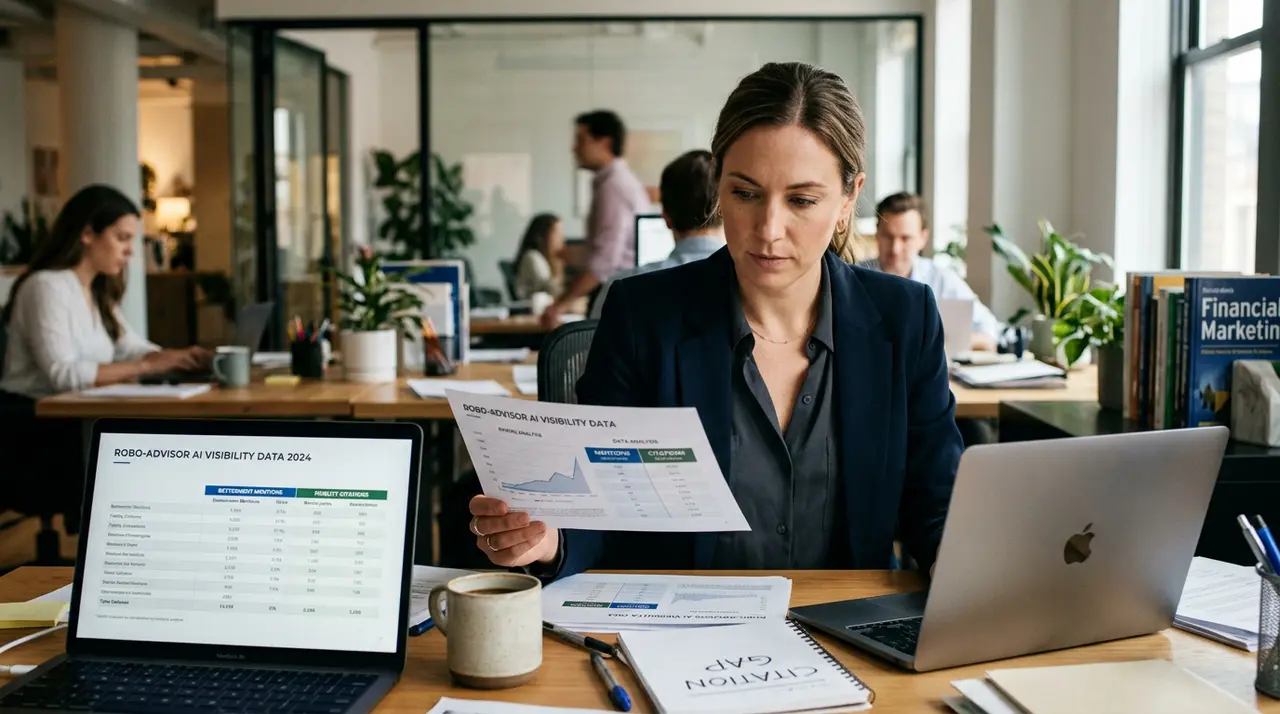 Robo-Advisor AI Visibility Data Shows A Citation Gap