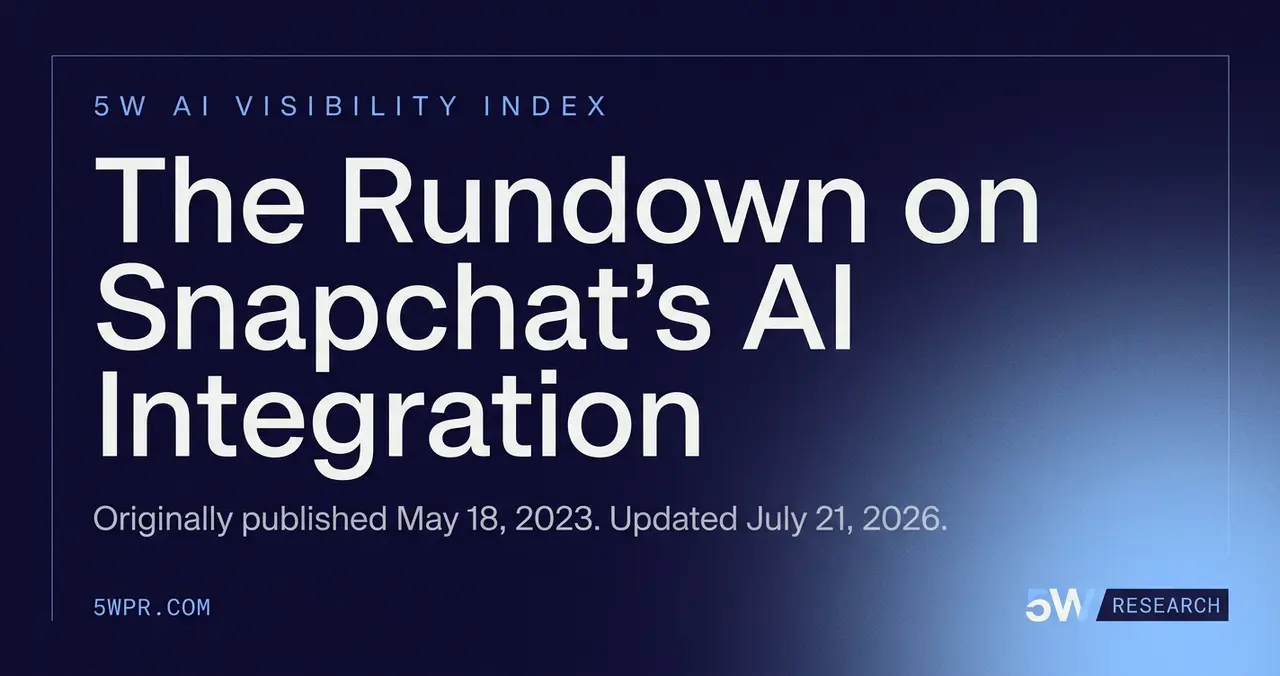 The Rundown on Snapchat's AI Integration