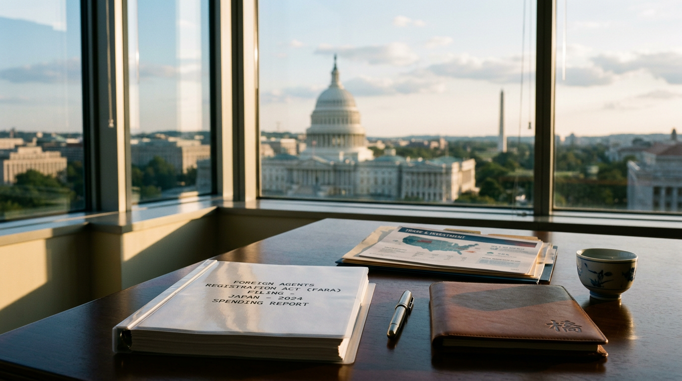 Japan Lobbying in the US: JETRO, Firms and 2024 Spend