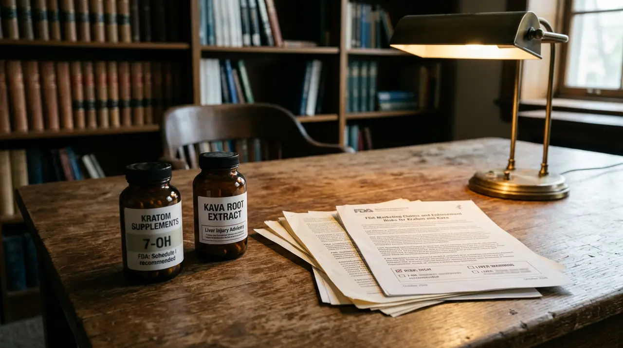 Kratom and Kava Marketing: FDA Claims and Risks
