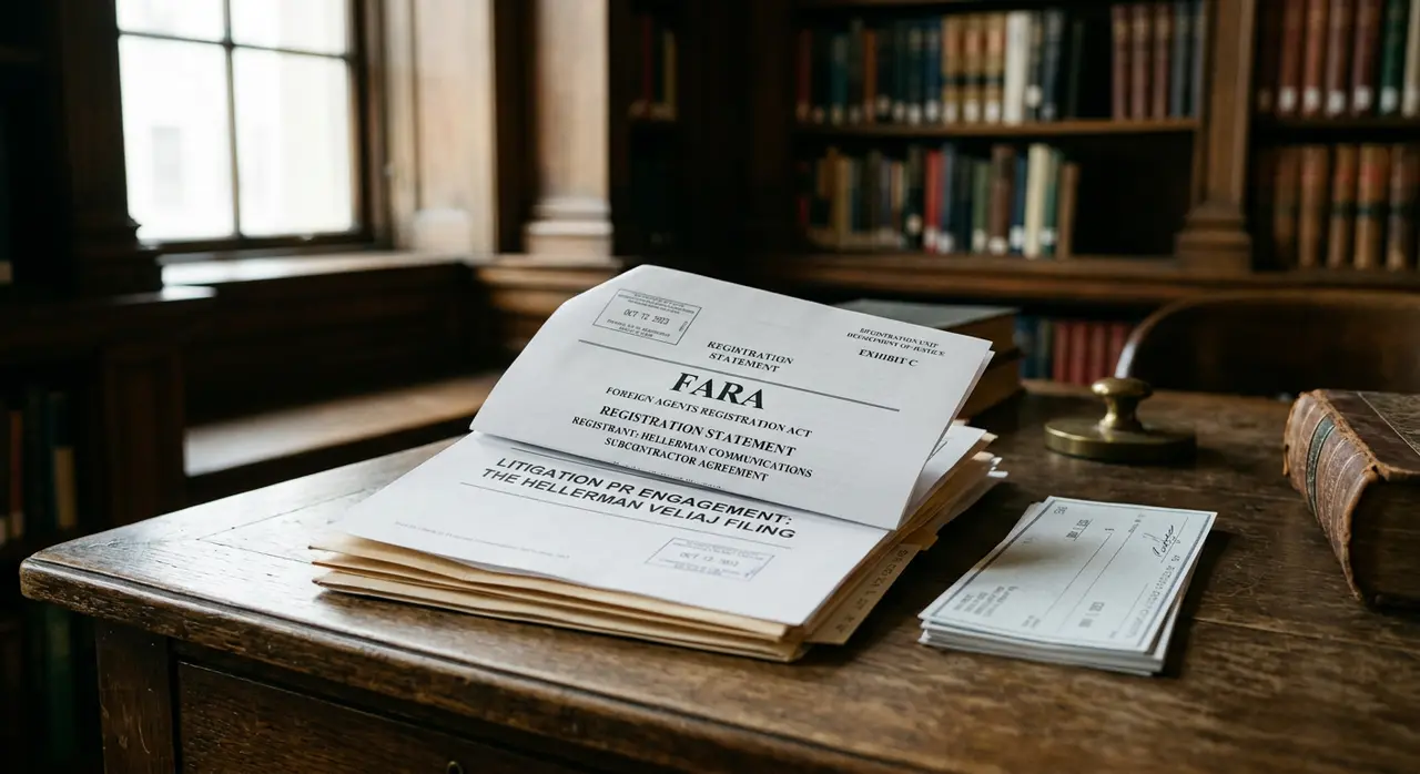 Litigation PR Under FARA: The Hellerman Veliaj Filing
