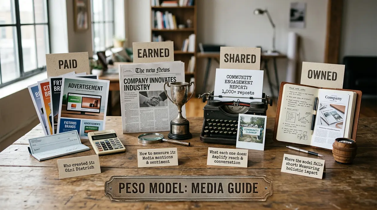 PESO Model: Paid, Earned, Shared and Owned Media Guide