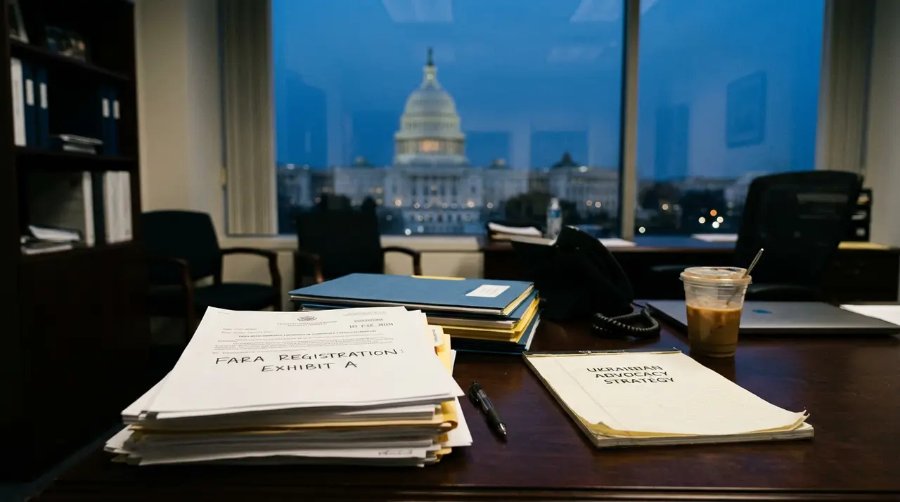 Ukraine Lobbying in the US: Firms, Spend and FARA Data