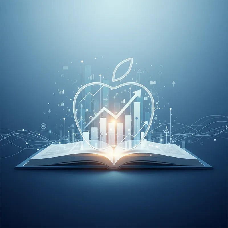 Editorial illustration for article: How Apple's Financial Transparency Built a Brand of Trust