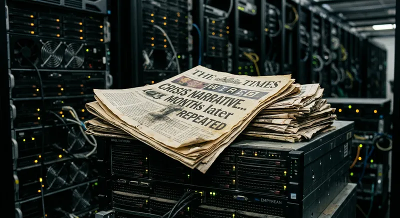 How AI Engines Repeat a Crisis Narrative for Months