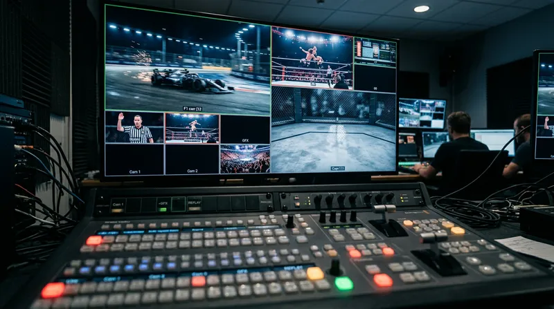 sports entertainment comms overview wwe f1 ufc liv