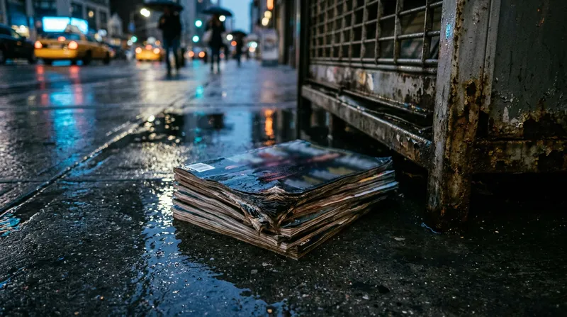 the end of the magazine cover story explained