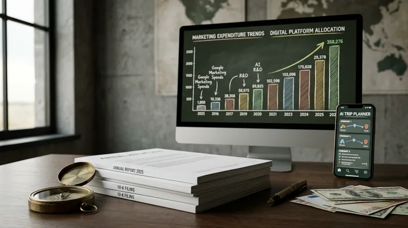Booking Holdings' Marketing Bill Hit $8.2 Billion in 2025. Its 10-K Names the Exit.