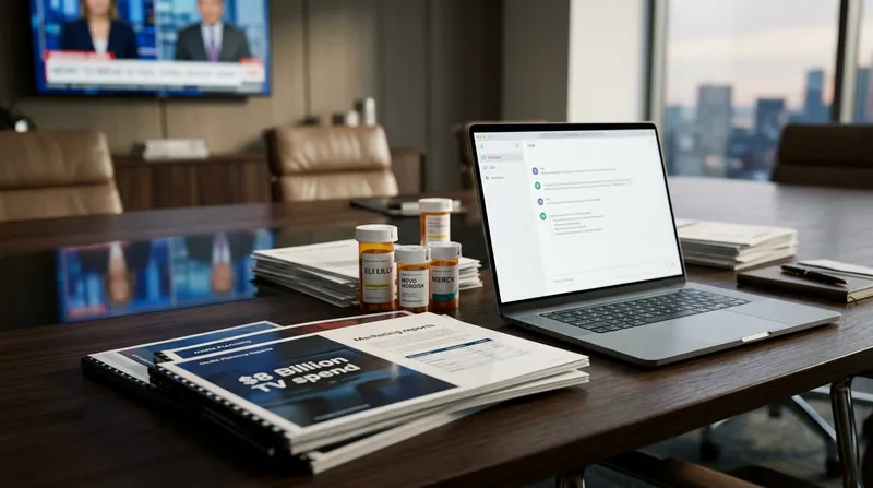 Pharma Spent $8 Billion on TV. The Chatbox Cited Eli Lilly Anyway.