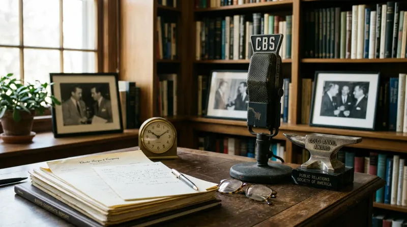 Chester Burger: The Counselor's Counselor, CBS News Pioneer, PRSA Gold Anvil (1921–2011)