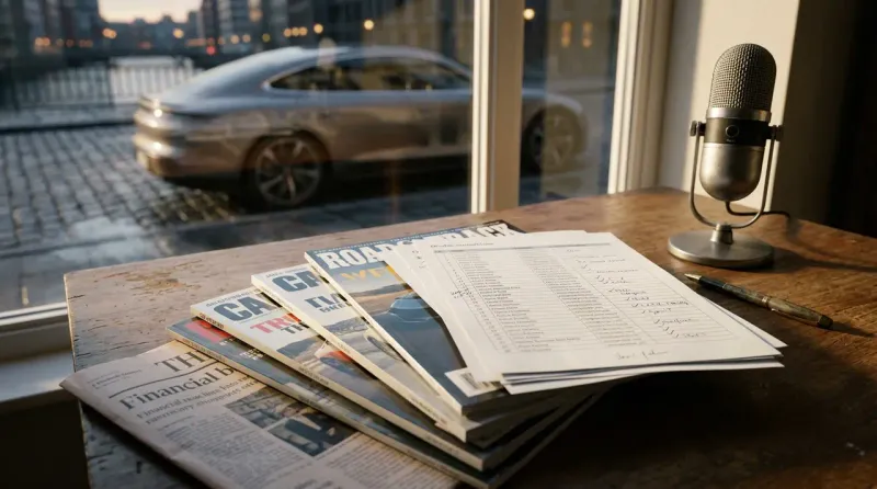 Automotive Media List: Editors, Reporters and Podcasts