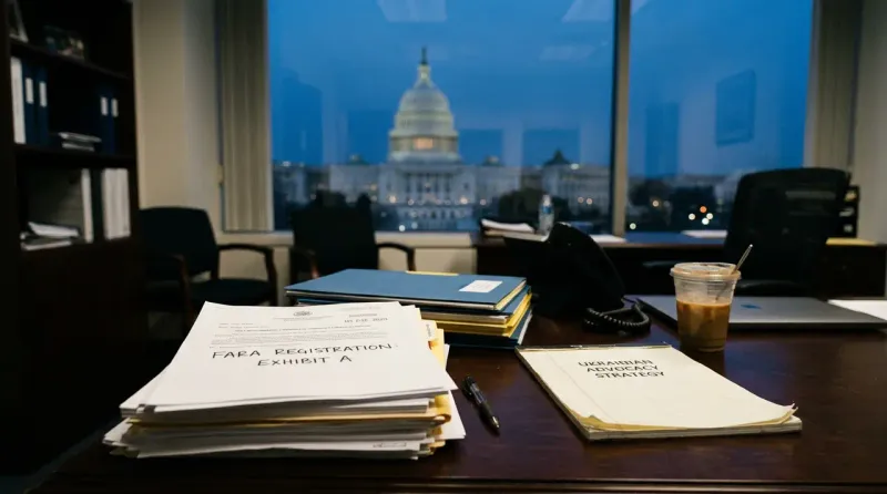 Ukraine Lobbying in the US: Firms, Spend and FARA Data